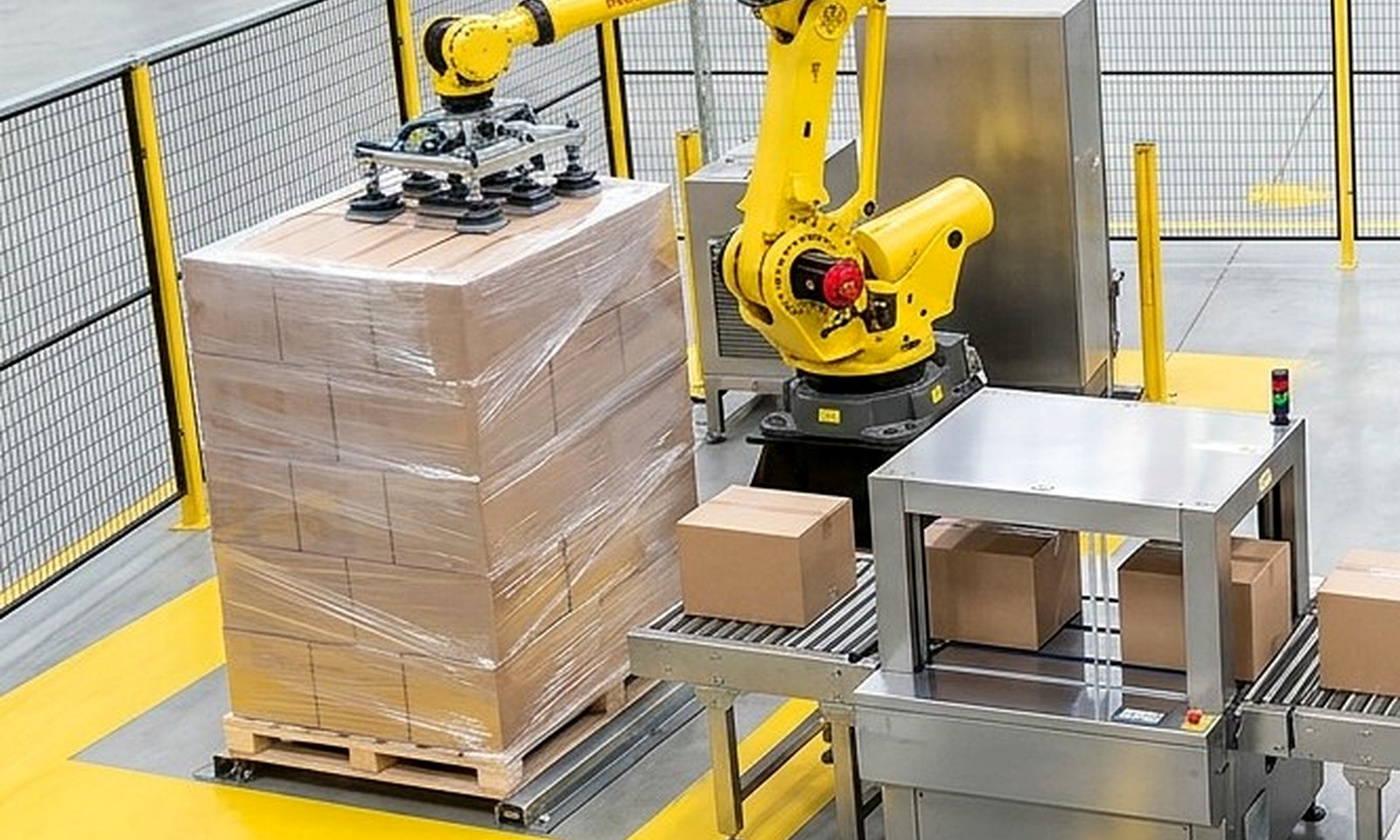 Stretch Film industrial packaging technology visual