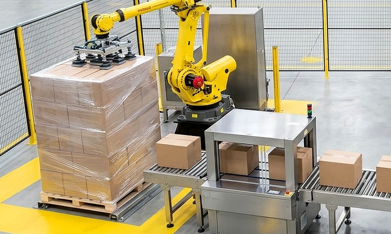 Stretch Wrapping industrial packaging technology visual